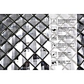 Mosaikfliese Quadrat Crystal XCM SV829 (30 x 30 cm, Weiß, Glänzend)
