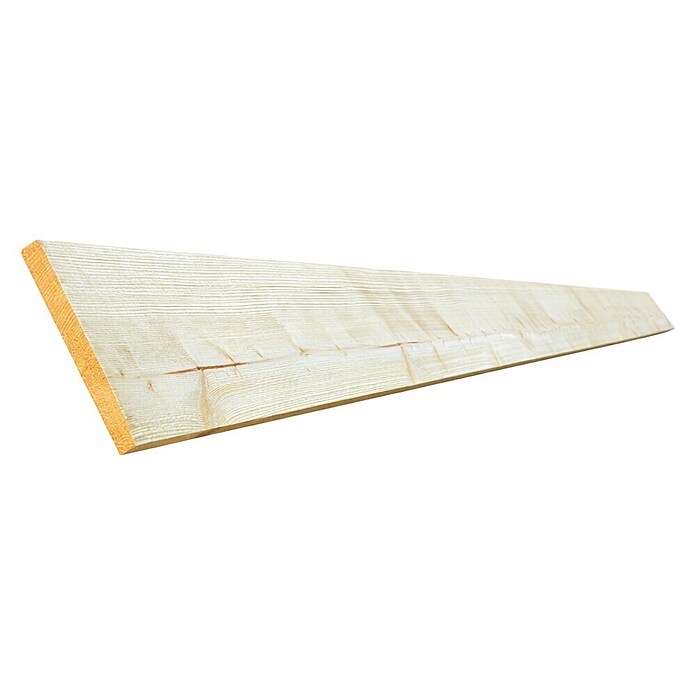 Deska iz masivnega lesa  (250 x 15 x 2 cm, Jelka, Skobljana površina) | 5188 - Schalbretter / Schaltafeln/Dielen | GCDQ - Bauholz | GCD - Wand Boden Decke Leisten | GC - Wand Boden Decke Leisten | G - Holz/Bauelem | BAUHAUS