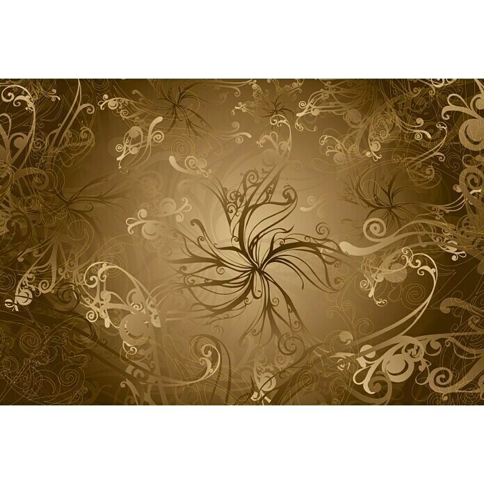 Komar Foto tapeta Gold (8-dijelno, 368 x 254 cm, Papir)