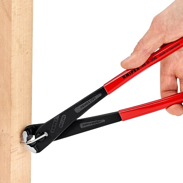 Knipex Vpenjalne klešče za vezanje armaturnih mrež  (Dolžina: 30 cm, Širina glave: 25 mm) | 1805 - Zangen | BADB - Zangen | BAD - Handwerkzeuge | BA - Handwerkzeuge | B - Werkz/Masch/Maschzubeh/Auto | BAUHAUS