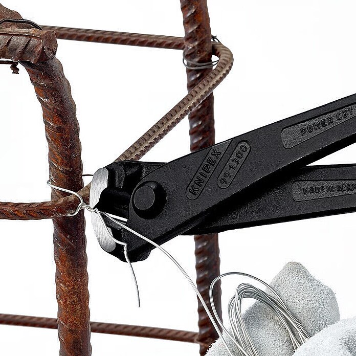 Knipex Vpenjalne klešče za vezanje armaturnih mrež  (Dolžina: 30 cm, Širina glave: 25 mm) | 1805 - Zangen | BADB - Zangen | BAD - Handwerkzeuge | BA - Handwerkzeuge | B - Werkz/Masch/Maschzubeh/Auto | BAUHAUS