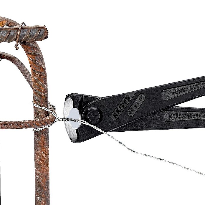 Knipex Vpenjalne klešče za vezanje armaturnih mrež  (Dolžina: 30 cm, Širina glave: 25 mm) | 1805 - Zangen | BADB - Zangen | BAD - Handwerkzeuge | BA - Handwerkzeuge | B - Werkz/Masch/Maschzubeh/Auto | BAUHAUS