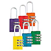 Abus Vorhängezahlenschloss 145/30 (Breite: 30 mm, Bügelstärke: 5 mm, Schlossdicke: 15,5 mm, Grün)