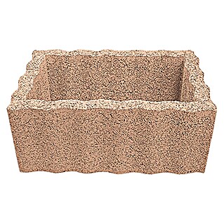 Christoph Plantenbaksteen Bloembak (Mediterraan, 60 x 40 x 25 cm, Beton)