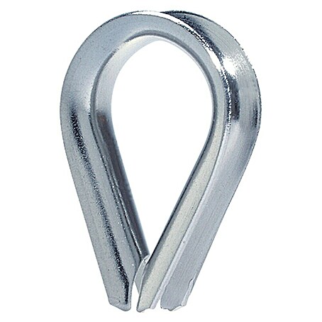 Marinetech Kausche (Für Seildurchmesser: 6 mm, Edelstahl, A4)