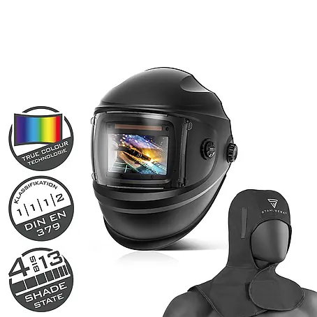 STAHLWERK  Schweißhelm Schweißhelm BULLET + Schweißhaube