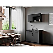 Respekta Oliver Miniküche (Breite: 100 cm, Grau, Kochfeld) | BAUHAUS