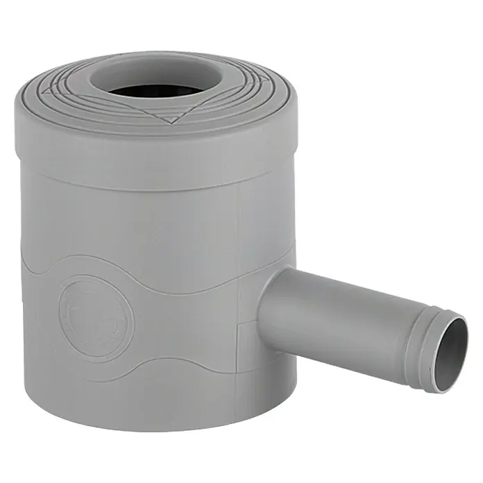Arves Regensammler Standard - Grobfilter, Grau, Größe Anschluss: 32 mm - Grauer Bodenablauf für Badezimmer oder Dusche. Das Produkt ist aus robustem Kunststoff gefertigt und einfach zu installieren.