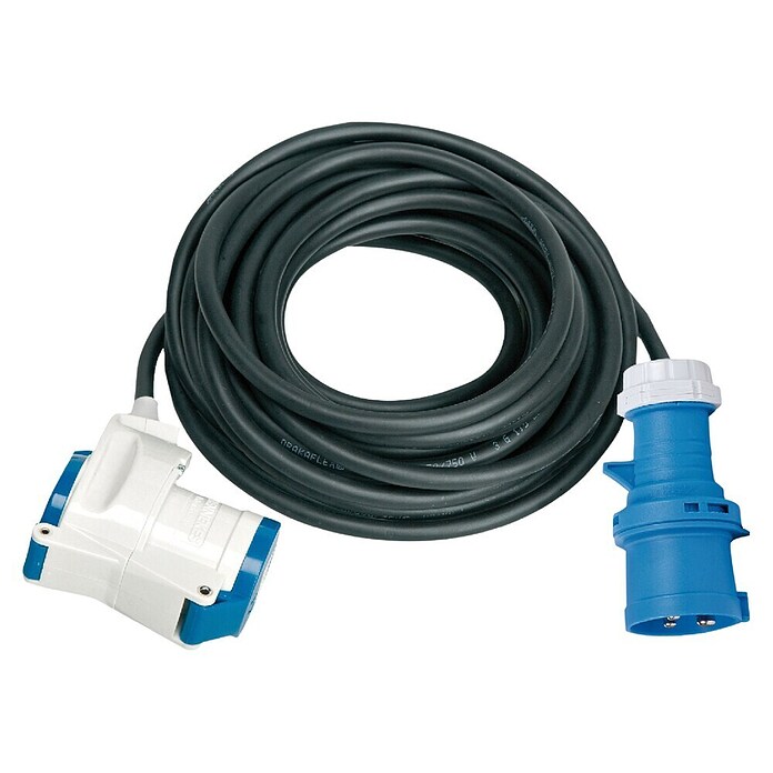 CEE podaljšek H07RN-F 3G1,5  (Dolžina: 25 m, IP44) | 3332 - CEE Stecker | CBGA - Stecker/Kupplungen | CBG - Stecker, Kupplungen Lampenfassungen | CB - Elektroinstallation | C - Elektro | BAUHAUS