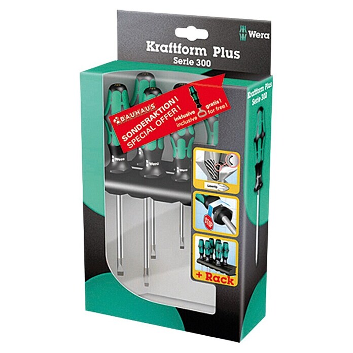 Wera Set schroevendraaiers (6-delig)