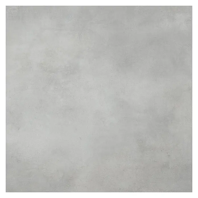 Terrassenfliese Dimension - 59,8 x 59,8 x 2 cm, Grafit, Matt - Hellgraue, texturierte quadratische Fliese für Böden oder Wände.