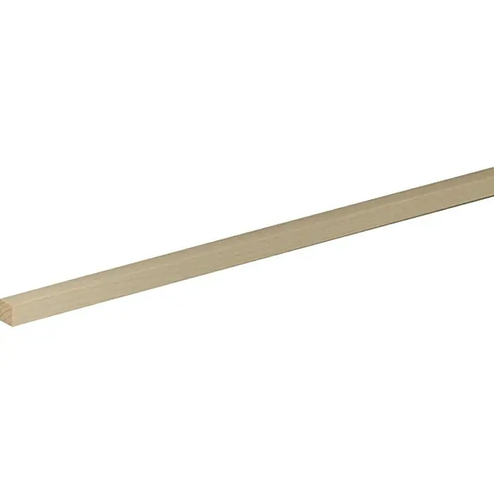 Profiles and more Quadratleiste - L x B x H: 95 cm x 10 mm x 10 mm, Buche - Ein unbehandelter, heller Vierkantholzstab, ideal für Modellbau, Bastelarbeiten oder als Leiste. Vielseitig einsetzbar.