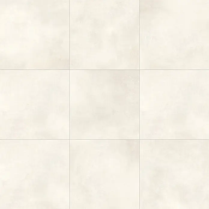 Terrassenfliese Dimension - 59,8 x 59,8 x 2 cm, Beige, Matt - Texturierte hellbeige Keramikfliesen mit dünnen Fugen, geeignet für Boden- oder Wandbeläge.