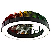 Brilliant Plafondventilator Fanora met verlichting (Zwart, 46 cm) | BAUHAUS