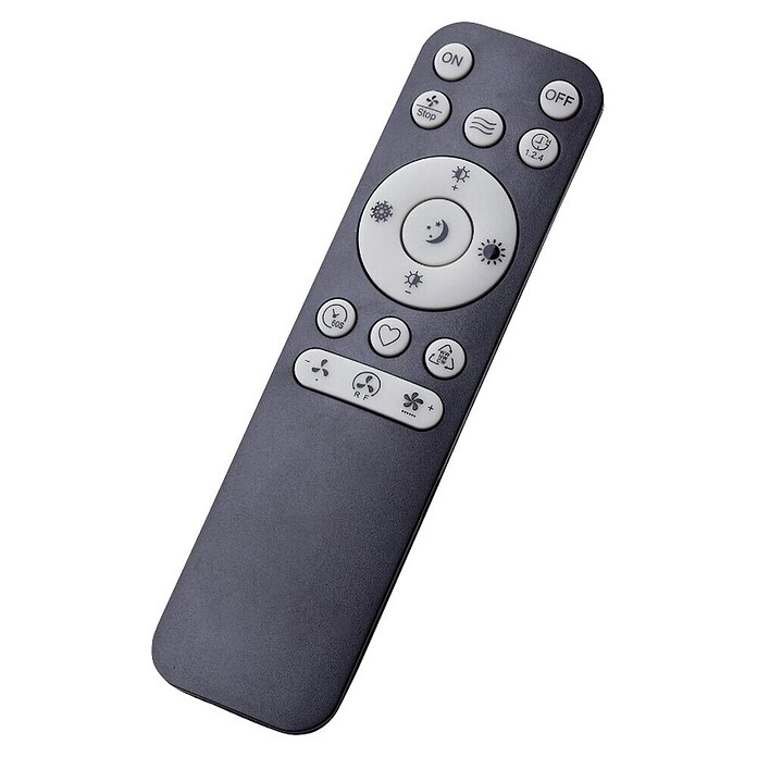 Brilliant Plafondventilator Montero met verlichting (Wit, 42 cm) | BAUHAUS