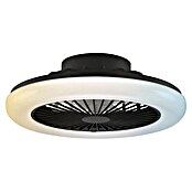Brilliant Plafondventilator Montero met verlichting (Zwart, 42 cm) | BAUHAUS