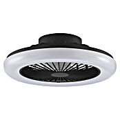 Brilliant Plafondventilator Montero met verlichting (Zwart, 42 cm) | BAUHAUS