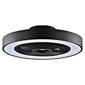 Brilliant Plafondventilator Catania met verlichting (Zwart, 48,6 cm) | BAUHAUS