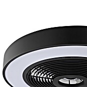 Brilliant Plafondventilator Catania met verlichting (Zwart, 48,6 cm) | BAUHAUS