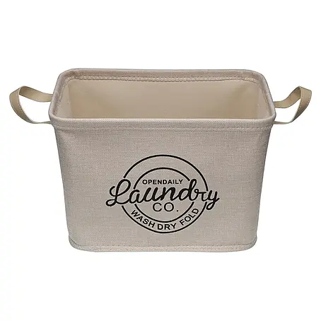 Versa  Cesta de tela Laundry