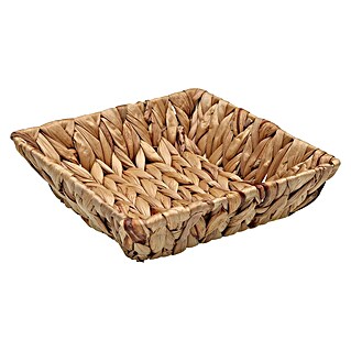 Versa Cesta Jacinto de agua (Cuadrado, Marrón)