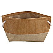 Versa Cesta Corduroy (L x An x Al: 27 x 27 x 26 cm, Terracota) | BAUHAUS
