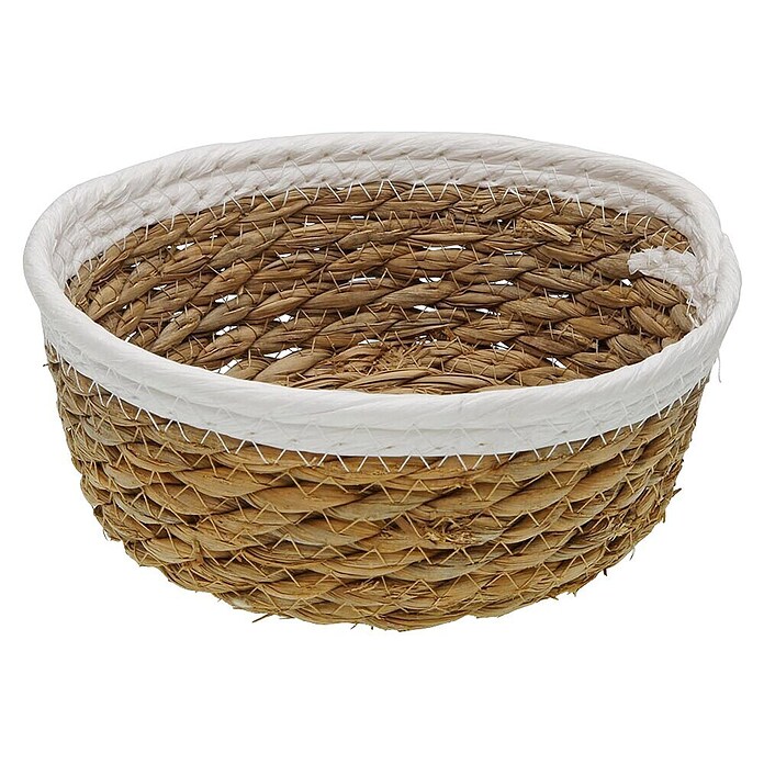 Versa Cesta (Diámetro: 18 cm, Blanco) | BAUHAUS