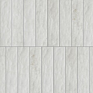 Wandfliese Portofino (6,5 x 26 cm, White, Glänzend)