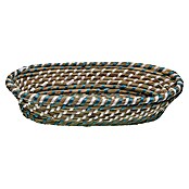 Versa Cesta (L x An x Al: 19 x 35 x 9 cm, Azul y blanco) | BAUHAUS