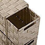 Versa Cesta para el baño (L x An x Al: 30 x 20 x 15 cm, Plástico, Beige) | BAUHAUS