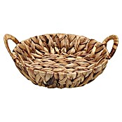 Versa Cesta con asas Jacinto de agua (Ovalada, Marrón) | BAUHAUS