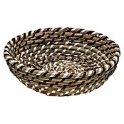 Versa Cesta (L x An x Al: 25 x 25 x 8 cm, Negra y blanco) | BAUHAUS