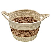 Versa Cesta de fibra vegetal (Beige) | BAUHAUS