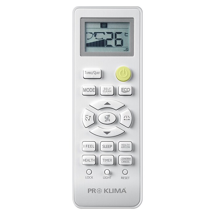 PR Klima Aire acondicionado Inverter 2x1 PM09QC1-IN-M+PM12QC1-IN-M (Potencia frigorífica: 2.600 W - 3.200 W, Rendimiento calorífico: 2.800 W - 3.600 W, Tamaño de la estancia: 20 m² - 30 m²) | BAUHAUS