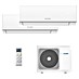 PR Klima Aire acondicionado Inverter 2x1 PM09QC1-IN-M+PM12QC1-IN-M 