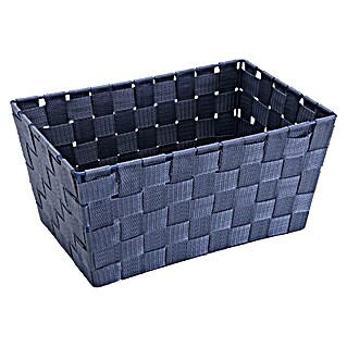 Versa Cesta grande (L x An x Al: 30 cm x 20 mm x 15 cm, Azul)