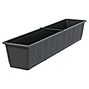 Geli Standard Jardinera para balcón (Largo: 80 cm, Antracita)