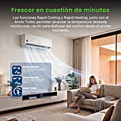 Rointe Aire acondicionado Inverter RX10 (3.400 W, 3.420 W, 25 m², Blanco) | BAUHAUS