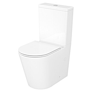 Cersanit WC monoblok brez roba Bonica Pro Oval (Bela)