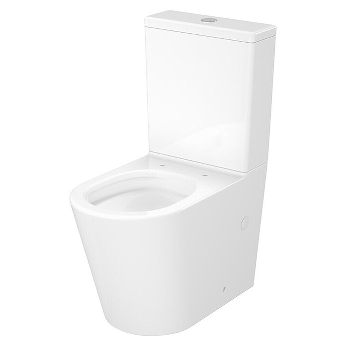 Cersanit WC monoblok brez roba Bonica Pro Oval  (Bela) | 3945 - WC Kombination Marke | DBBA - Keramik Marke | DBB - Keramik | DB - Keramik/Wannen | D - Sanitär | BAUHAUS