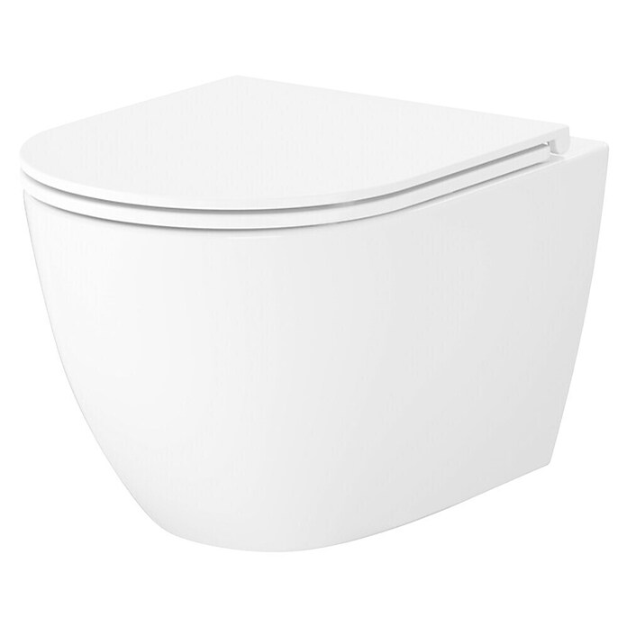 Cersanit Stenski WC Lider  (Izpiranje brez roba, WC odtok: Vodoravno, Bela) | 3943 - WC Wand Marke | DBBA - Keramik Marke | DBB - Keramik | DB - Keramik/Wannen | D - Sanitär | BAUHAUS
