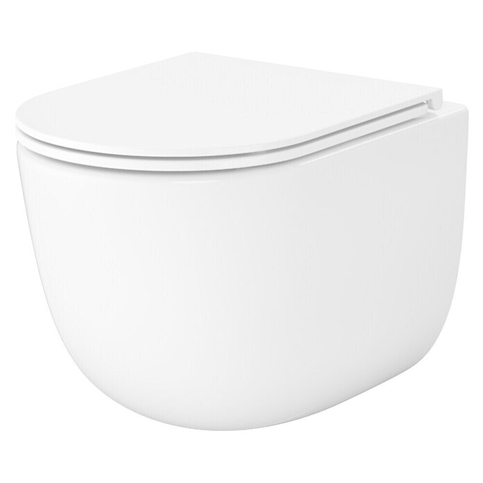 Cersanit Stenski WC Remo  (Izpiranje brez roba, WC odtok: Vodoravno, Bela) | 3943 - WC Wand Marke | DBBA - Keramik Marke | DBB - Keramik | DB - Keramik/Wannen | D - Sanitär | BAUHAUS
