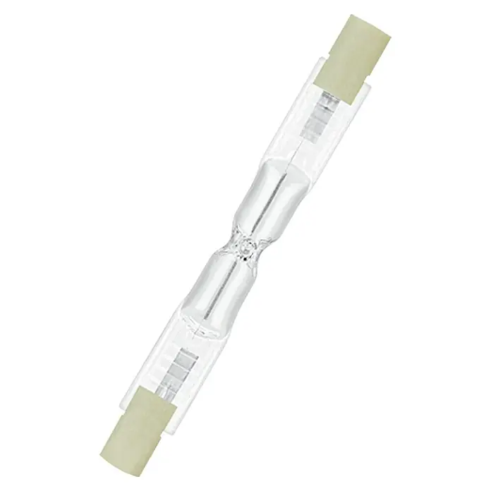 Osram Halogenstab Haloline ECO Superstar - 48 W, R7s, Warmweiß, Länge: 74,9 mm - Eine Doppelkolben-Halogenlampe mit klarem Glaskolben und zwei Sockelendstücken für den Einsatz in verschiedenen Beleuchtungsanwendungen.