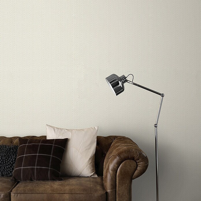 Erismann Papel pintado de vinilo Espiga (Beige, Gráfico, 10 x 0,53 m) | BAUHAUS