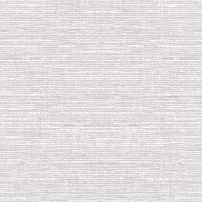 Papel pintado de vinilo Japonés (Blanco, Motivo decorativo, 10 x 0,53 m) | BAUHAUS