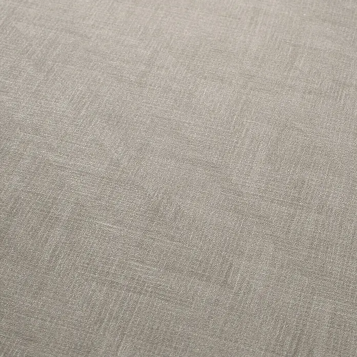 Erismann Papel pintado de vinilo - Marrón, Gráfico, 10 x 0,53 m - Tejido beige claro, finamente texturizado con un sutil patrón lineal direccional.