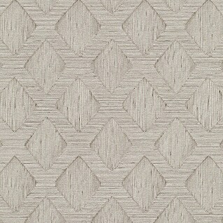 Erismann Papel pintado de vinilo Rombo (Beige, Gráfico, 10 x 0,53 m)