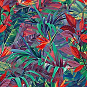 Grandeco Papel pintado de vinilo Botánico (Multicolor, Floral, 10 x 0,53 m) | BAUHAUS