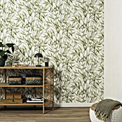 Erismann Papel pintado de vinilo Bambú (Verde/Beige, Floral, 10 x 0,53 m) | BAUHAUS