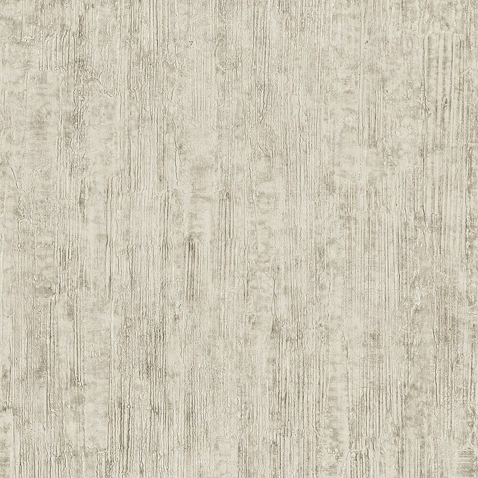 Grandeco Papel pintado de vinilo (Blanco, Efecto madera, 10 x 0,53 m) | BAUHAUS